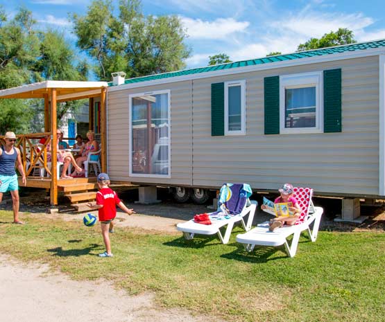 Location mobile home camping Saint Cyprien