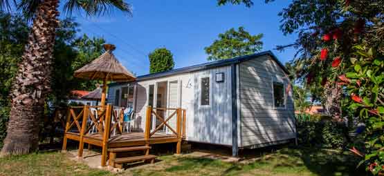 Mobile-home location camping Argeles