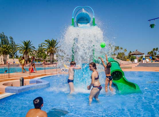 Parc aquatique camping Saint Cyprien